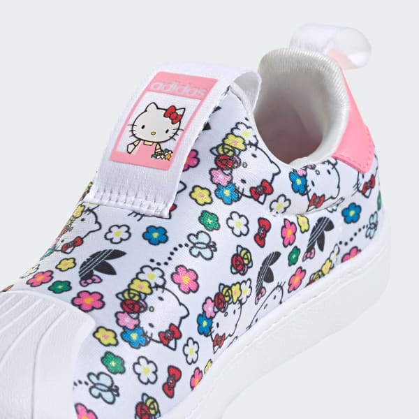 Tênis Adidas Originals Infantil Superstar Cf Hello Kitty Branco - Compre  Agora