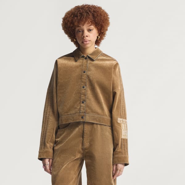 Marrone Giacca adibreak Brushed Twill