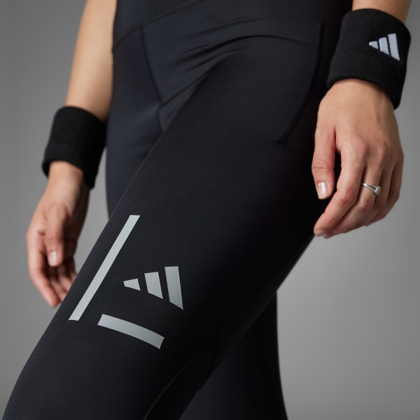 zwart Ultimateadidas Reflective 7/8 Legging
