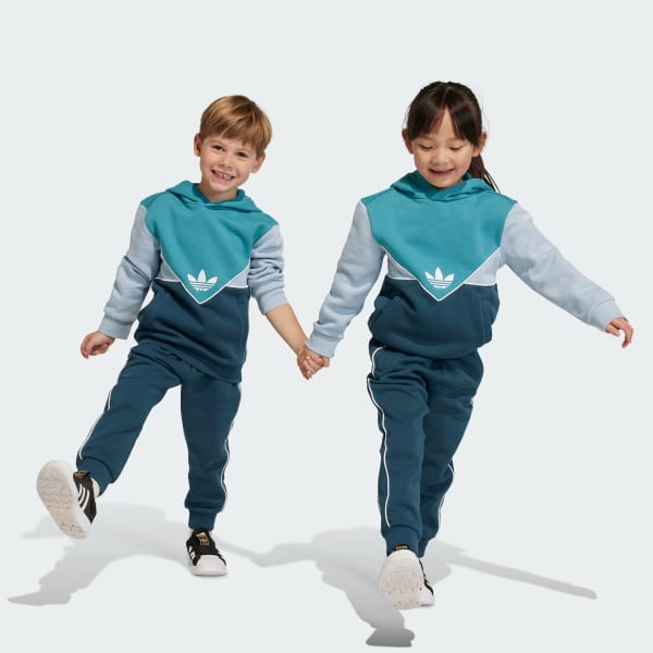 Ensemble adidas bleu best sale turquoise