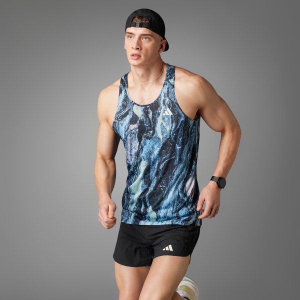 adidas Move for the Planet AirChill Tank Top - Blue | Free