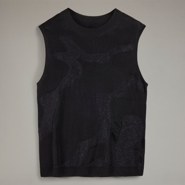 アディダス Y-3 KNIT VEST - ブラック | アディダス ジャパン