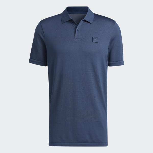 blauw Go-To Seamless Poloshirt QY395