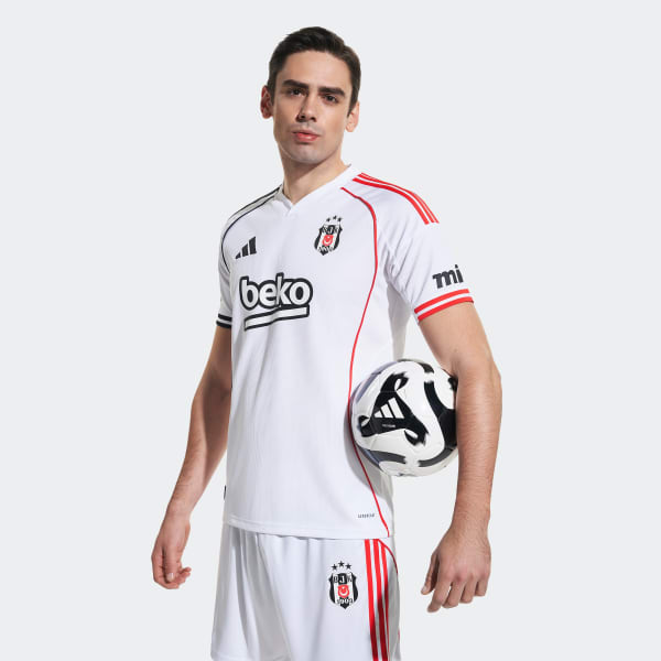 Hvid Beşiktaş JK 25/26 hjemmebanetrøje