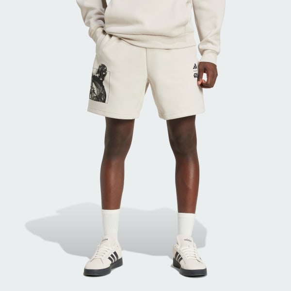 Beige ADIDAS STAR WARS THE MANDALORIAN SHORTS