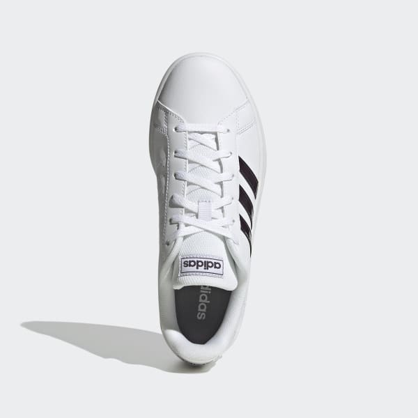 White Grand Court Base Shoes