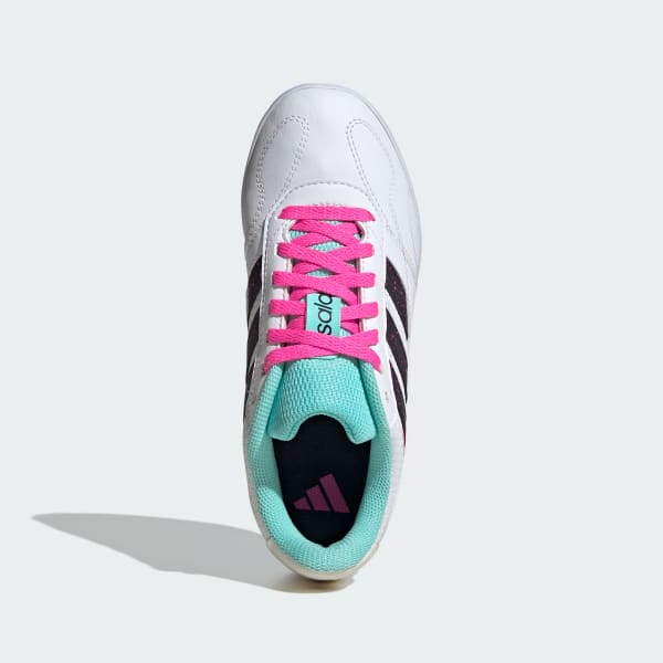 White Super Sala Competition 3 Indoor Boots Kids