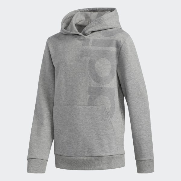 grey adidas hoodie kids