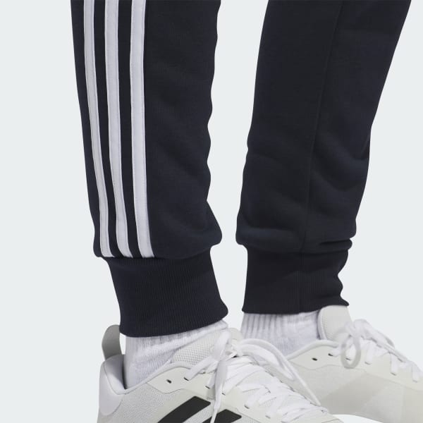 adidas Essentials | - H07846 | Fleece Blue adidas 3-Stripes US Pants