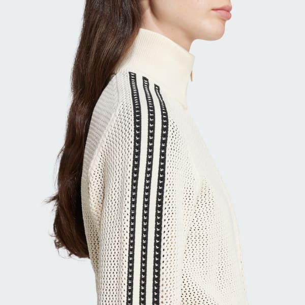 ★ADIDAS★25SS★Originals Premium Crochet Tracktop★2色 adidas Originals Premium Crochet Track Top Women Casaul