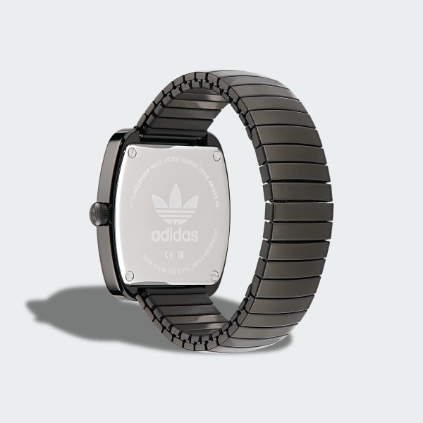 Negro Reloj Retro Wave 1