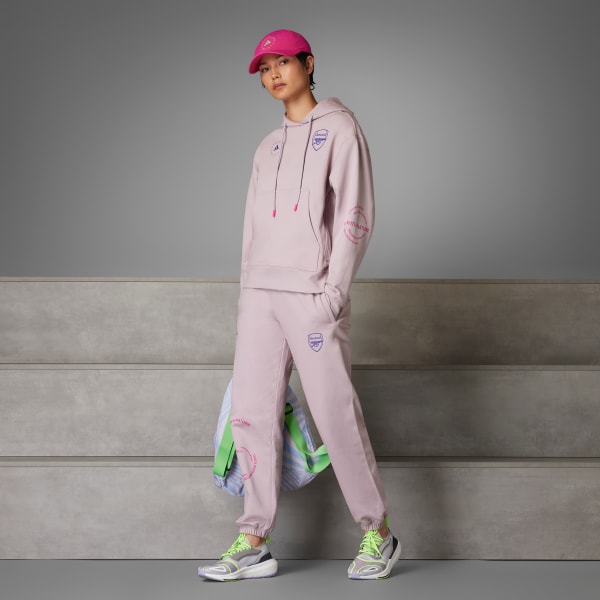 Violeta Buzo con Capucha Arsenal x adidas by Stella McCartney
