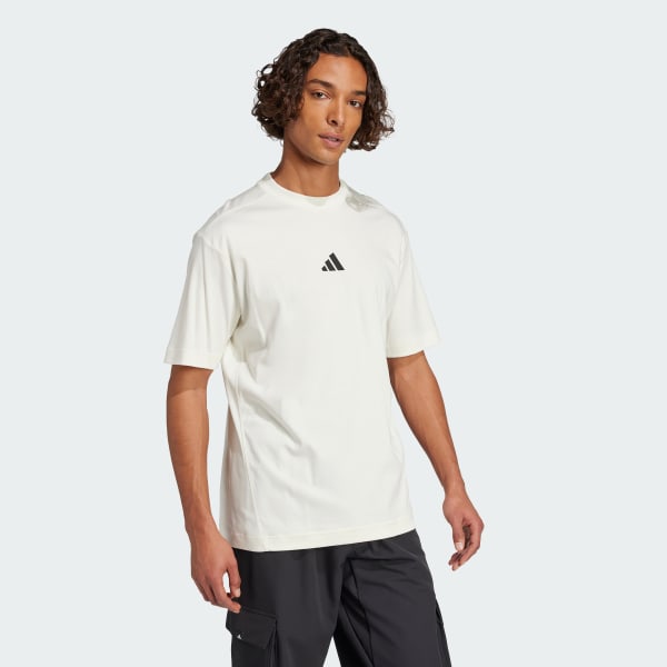 adidas City Escape Tee - White | Free Shipping with adiClub