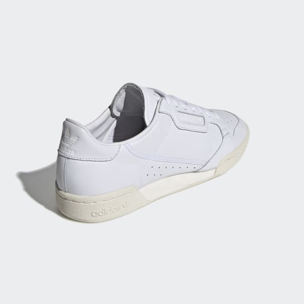 all white adidas continental