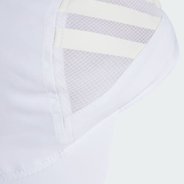 White 3-Panel HEAT.RDY Training Running Sport Cap