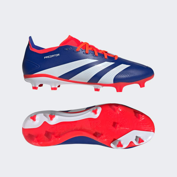 Azul Zapatos de Fútbol Predator League Terreno Firme