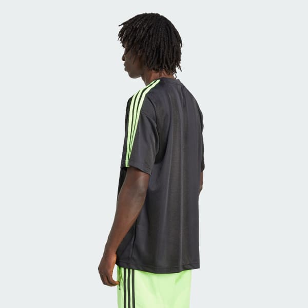 Czerń Koszulka adidas Adicolor Jacquard