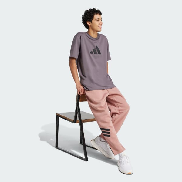 Grey Future Icons 3 Bar Logo Tee