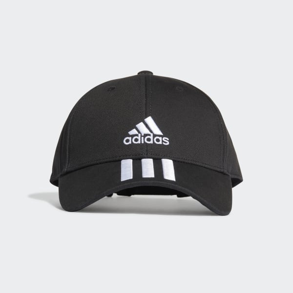 reserva espada Cintura adidas Baseball 3-Stripes Twill Cap in Black and White | adidas UK