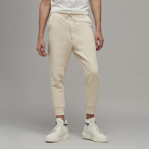 adidas Y-3 Classic Terry Cuffed Pants - Beige | adidas Australia