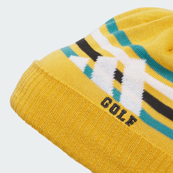 Yellow COLD.RDY Pom Golf Beanie