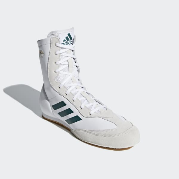 adidas white boxing shoes