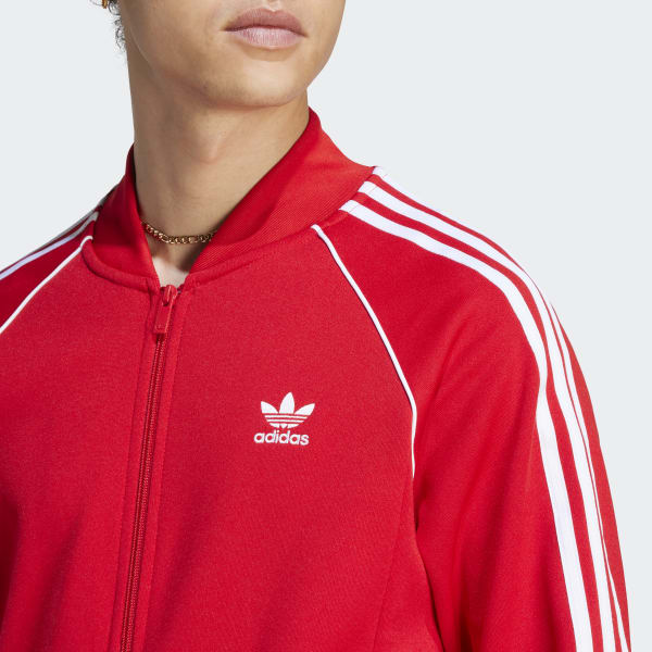 adidas Adicolor Classics SST Track Jacket Red adidas Thailand