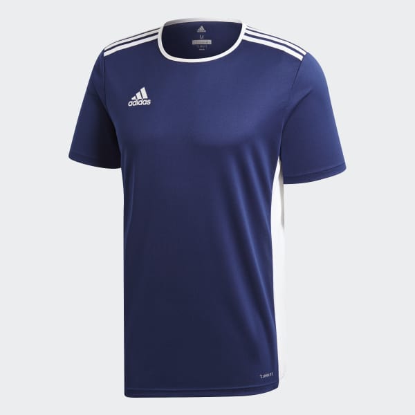 camisa da adidas azul