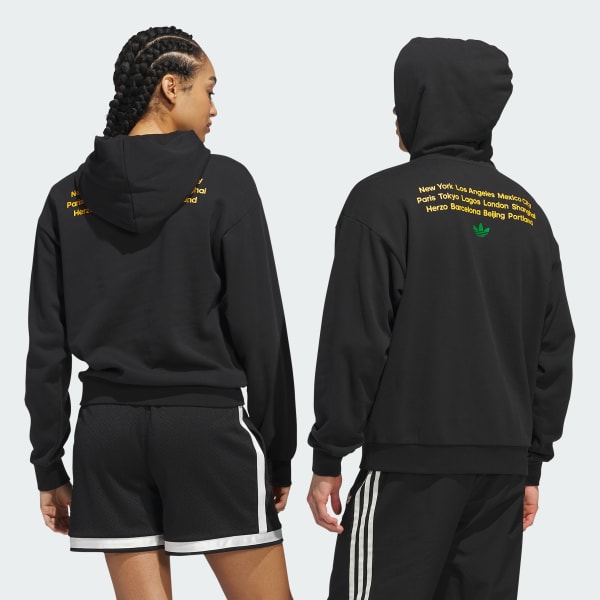 Negro Sudadera con capucha WWH Foundation Unisex