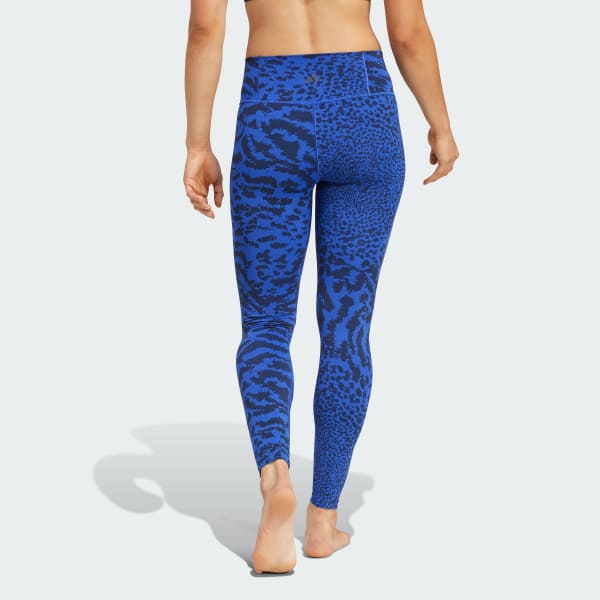 adidas All Me Allover Print 7 8 Leggings Blue Free Shipping with adiClub adidas Canada