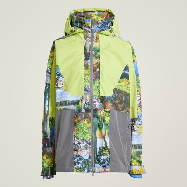 Green adidas by Stella McCartney TrueNature Earth Collage Backpack Jacket