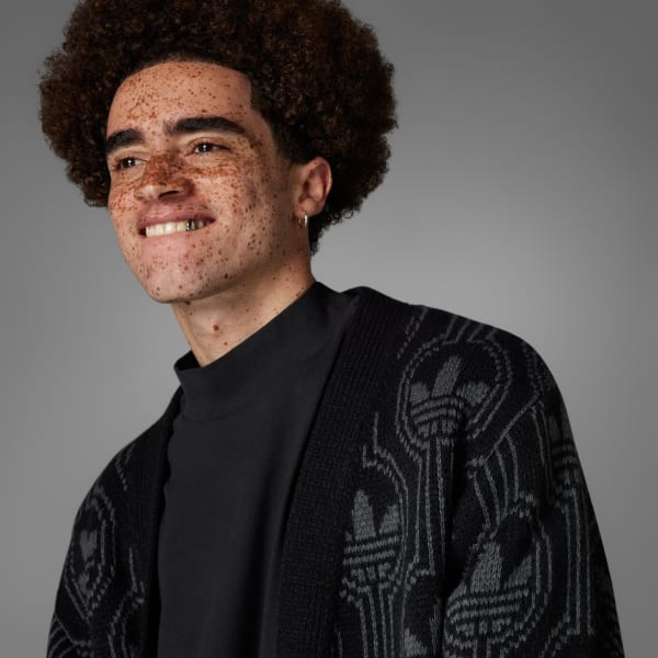Czerń Koszulka Rolling Links Mock Neck Polo