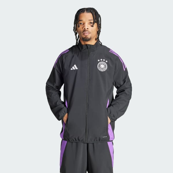 adidas Germany Tiro 24 Competition Presentation Track Top Black adidas UK