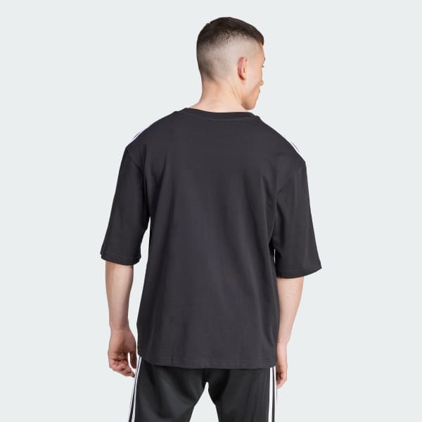 Negro Polo Adicolor Oversized