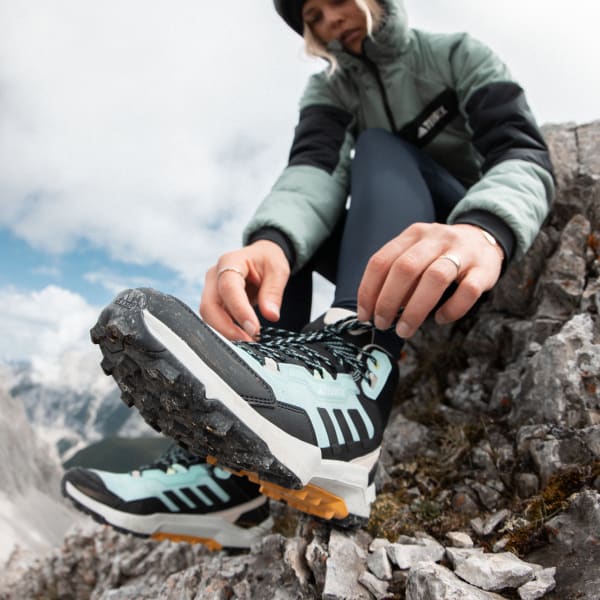 adidas Women's Hiking TERREX AX4 Mid GORE-TEX Hiking Shoes 