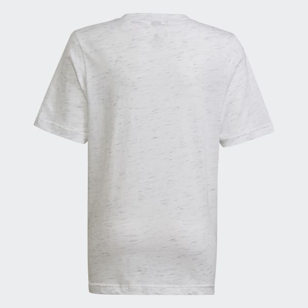 White Future Icons Badge of Sport Logo Tee