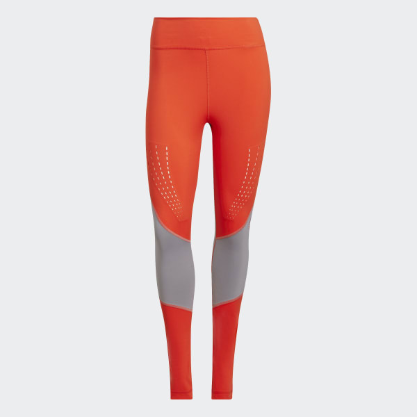 oranzová Legíny adidas by Stella McCartney TruePurpose Training TF894