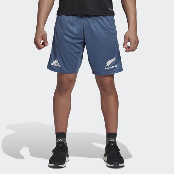 Blau All Blacks Primeblue Rugby Gym Shorts