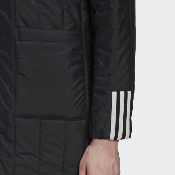 Svart Itavic 3-Stripes Seasonal Coat CX514