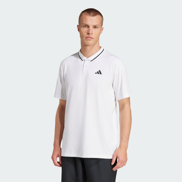 Beyaz Club Tennis Climacool Pike Polo Tişört