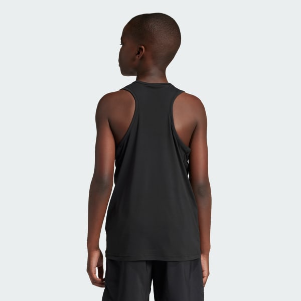 Black Team Singlet Kids