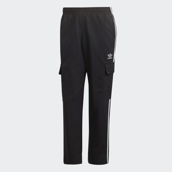 Preto Calça Cargo Adicolor Classics 3-Stripes