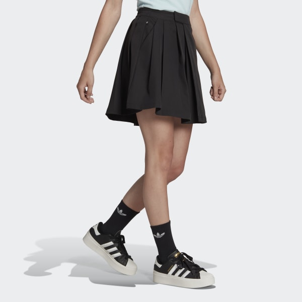 Black Adicolor Contempo Tailored Skirt (Gender Neutral)