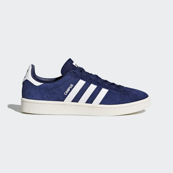 adidas blue shoes with white stripes