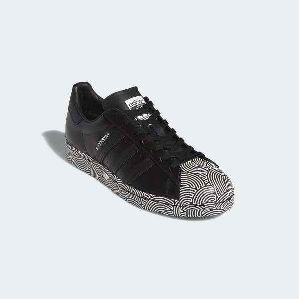 Black Superstar Shoes LEE47
