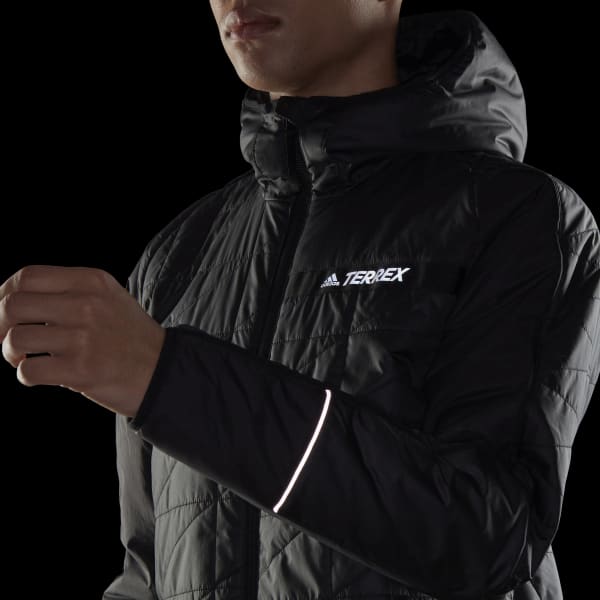 Czerń Terrex Multi Insulated Hooded Jacket DJ935