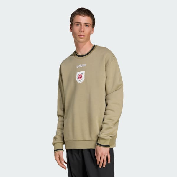 Green Badge Crewneck Sweatshirt