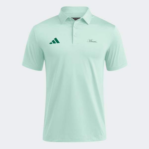 adidas Miami Hurricanes Ultimate365 Spring Polo Shirt