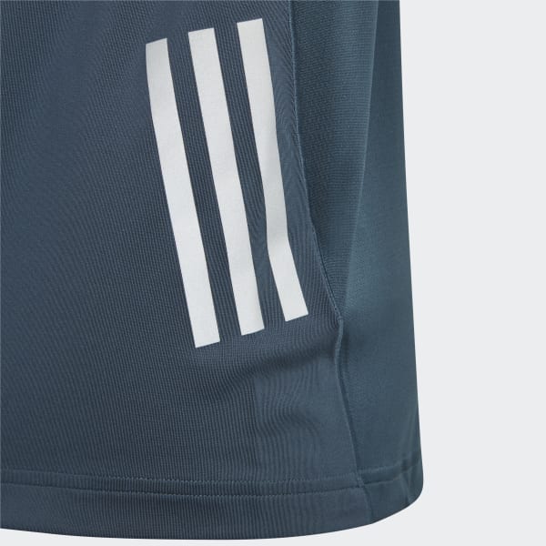Turkusowy Running AEROREADY 3-Stripes Tee