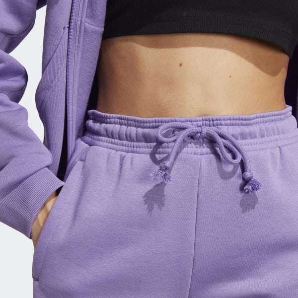 adidas Fleece Purple adidas ALL SZN - Lifestyle Women\'s US Pants | |